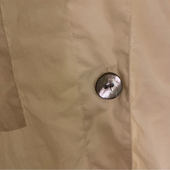 KLEEN 100% Linen Women's Elegant White Button-Down Shirt - Picture 4 of 7